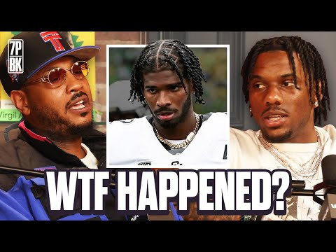 Malik Nabers & Carmelo Anthony on the NFL's Treatment of Shedeur Sanders img