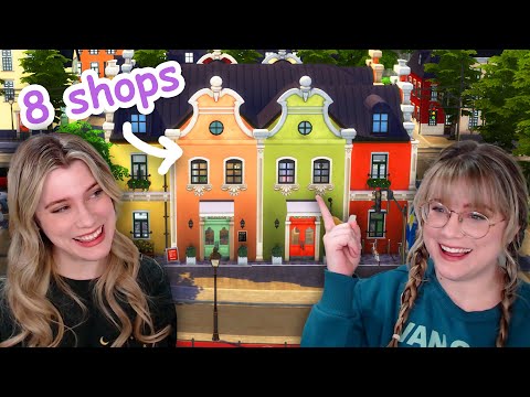 building a mall WITH apartments in the sims 4 | Businesses & Hobbies Pt 2 img